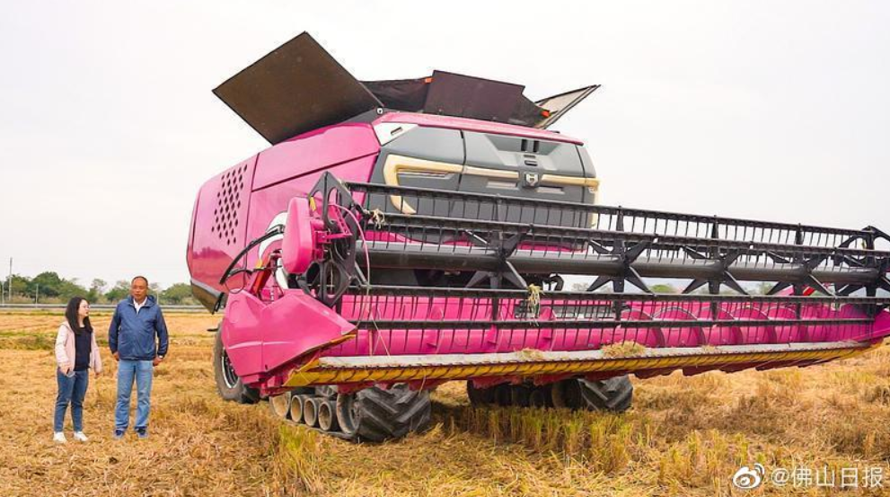 三水南山:“巨無霸”無人農機,炫酷亮相