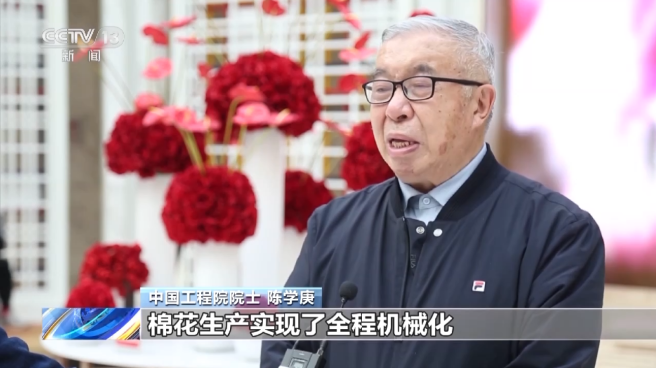 陳學庚院士:棉花全程機械化 大大促進產業發展 陳學庚院士:棉花全程機械化 大大促進產業發展